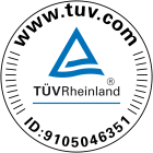 TÜV Rheinland Zertifiziert